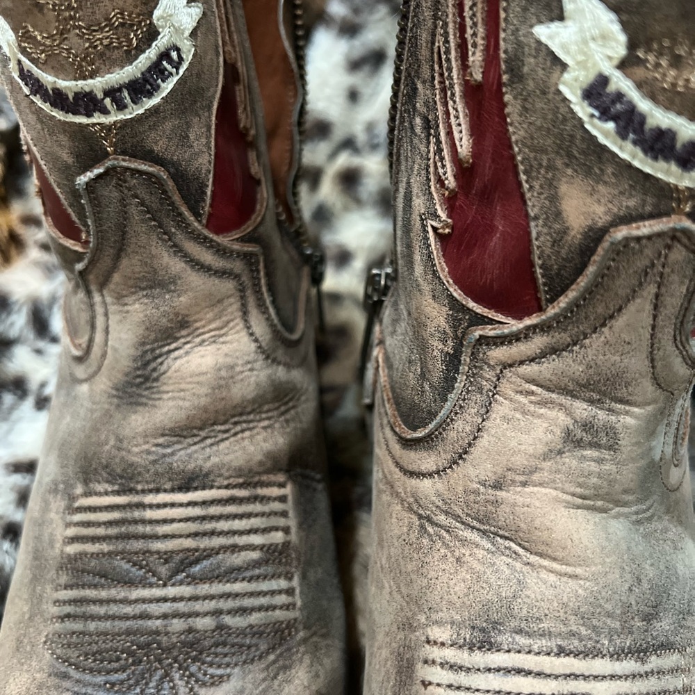 short cowboy boots - Picture 3 of 7